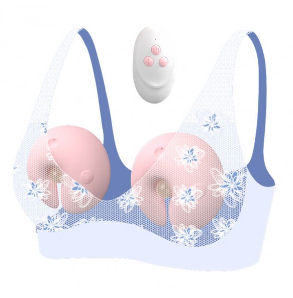Yunman - Vibrations Breast Massage Patchs (Chargeable - Pink)